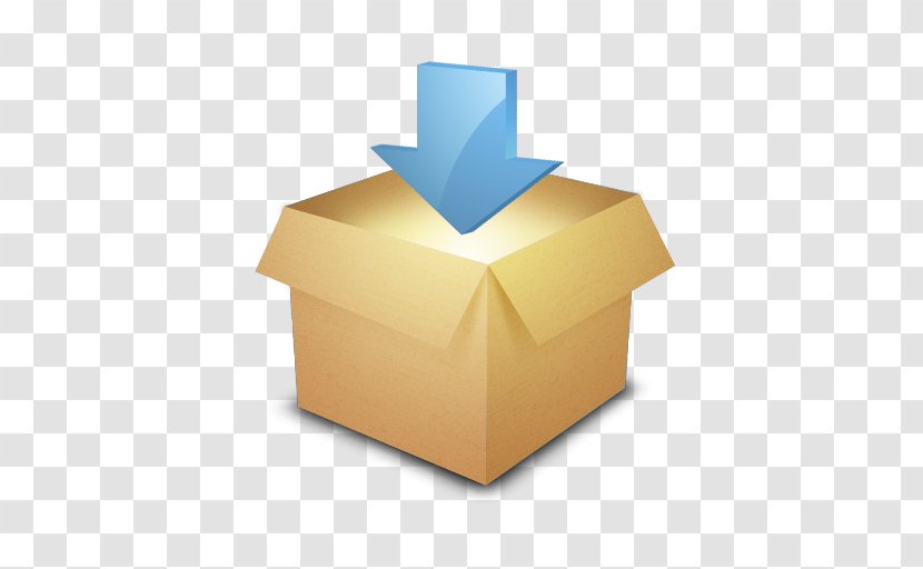 Dropbox Download - Arrow Decorative Box Transparent PNG
