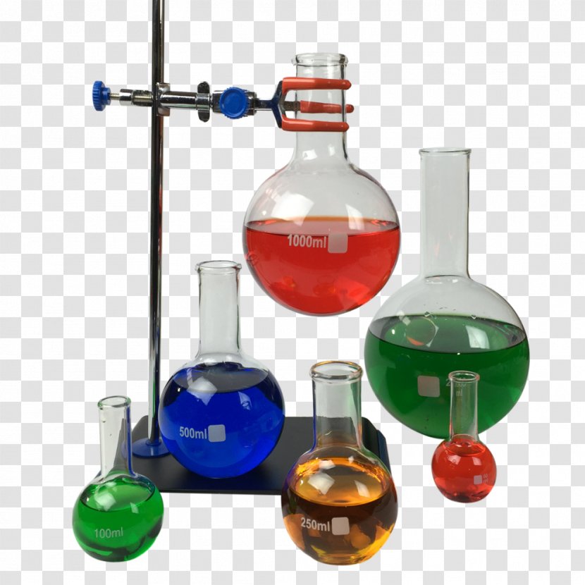 Laboratory Flasks Chemistry Liquid Science - Mad About - Flask Transparent PNG