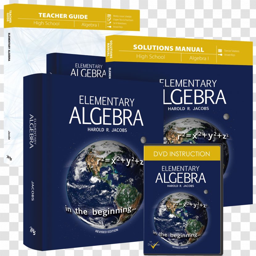 Mathematics Elementary Algebra Geometry Textbook - School Transparent PNG