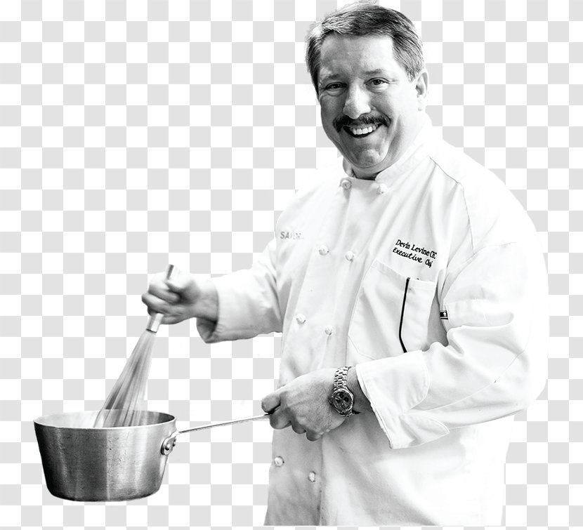 Personal Chef Celebrity Cook Chef's Table - Black And White Transparent PNG
