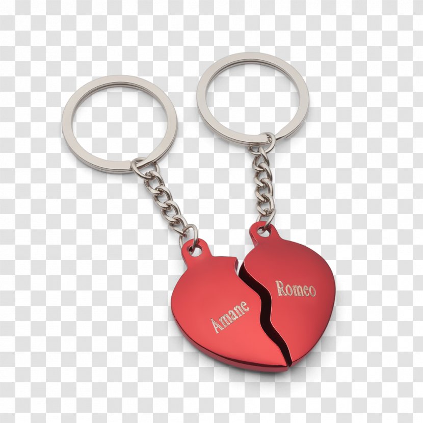 Key Chains Heart Gift Birthday Love - Romance Transparent PNG