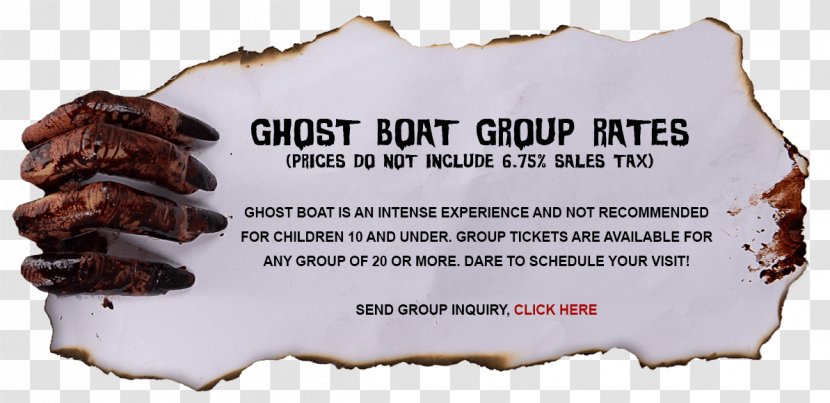 Dells Ghost Boat Labor Day Memorial Brand Font - Wisconsin - Hand Transparent PNG