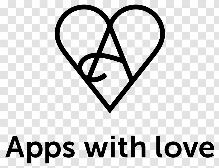 Apps With Love Computer Software App Store - Heart - Awl Transparent PNG