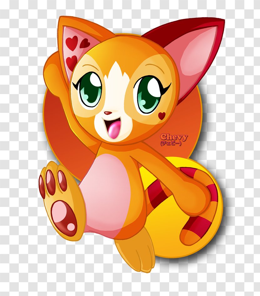 Zoobles! Whiskers Kitten Fan Art - Orange - Chevy Transparent PNG