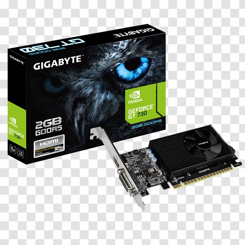 Graphics Cards & Video Adapters GeForce PCI Express Gigabyte Technology GDDR5 SDRAM - Nvidia Geforce Gt 730 - User Manual Transparent PNG