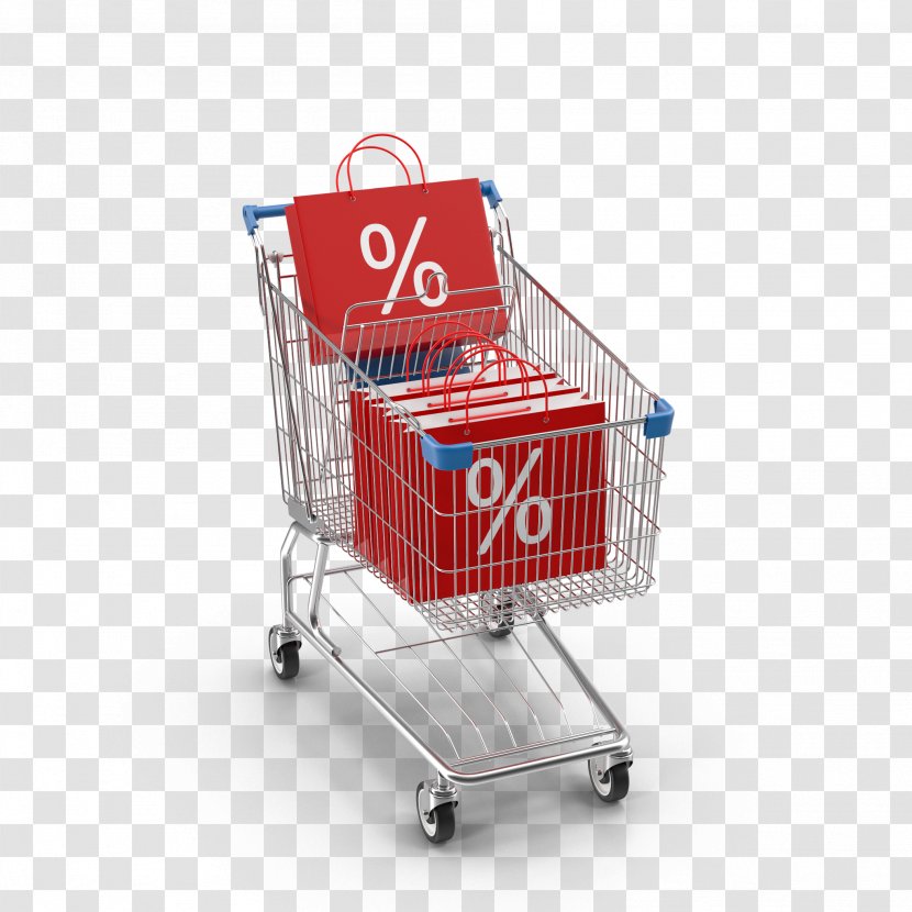 Shopping Cart Bags & Trolleys - Reusable Bag Transparent PNG