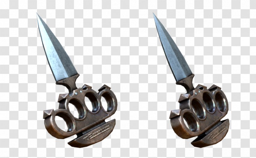 Brass Knuckles Knife CrossFire Fist Blade - Digit Transparent PNG