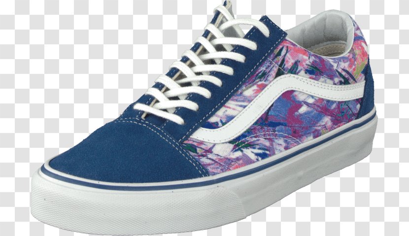 Skate Shoe Sneakers Blue Vans - Oldskool Transparent PNG