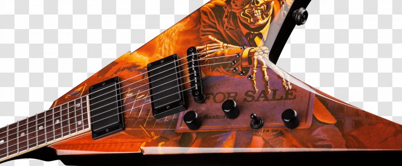 Dean VMNT Gibson Flying V Guitar Musical Instruments - Heart - Megadeth Transparent PNG