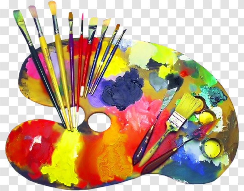 Art Supply Headquarters Exhibition Painting Artist - Cartoon - Materials Transparent PNG