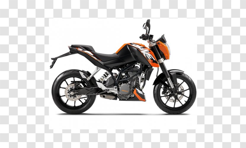 KTM 200 Duke 390 Series Motorcycle Car - Accessories Transparent PNG