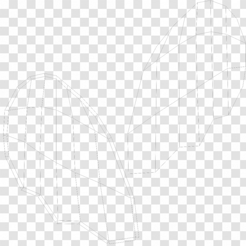 White Line Art Font - Wing - Moth Transparent PNG