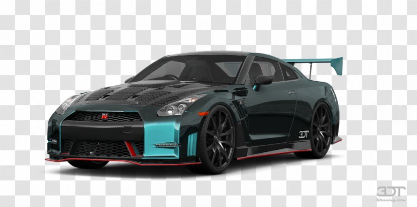 Nissan GT-R Car Automotive Design Motor Vehicle - 2010 Transparent PNG