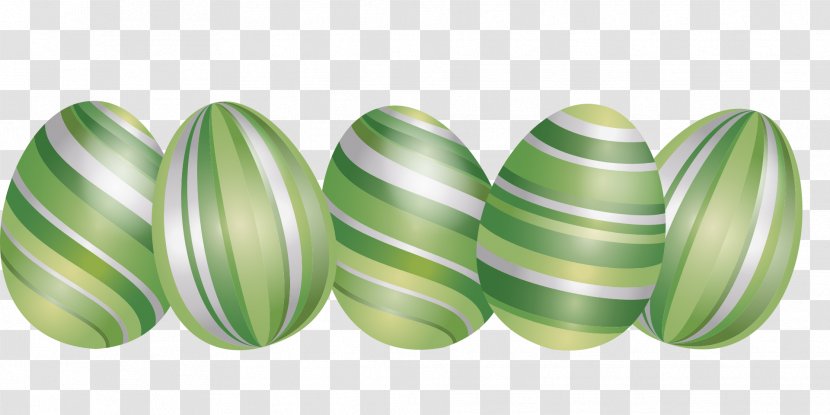 Easter Egg Green - Decorating - Olive Stripes Transparent PNG