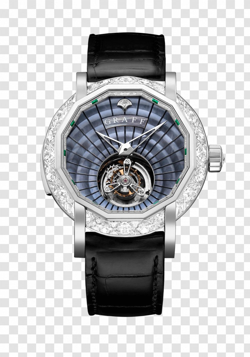 Watch Repeater Tourbillon Girard-Perregaux Clock - Diamond Bezel Transparent PNG