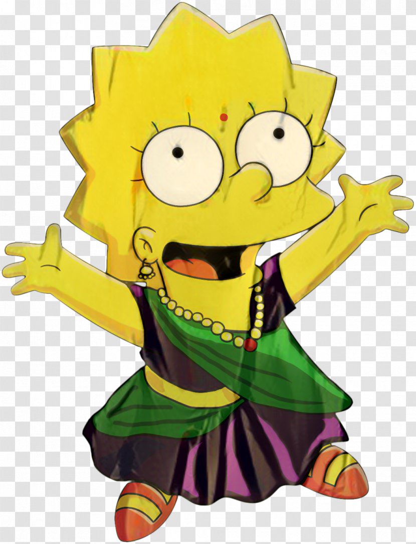 Lisa Simpson Homer Bart Maggie Nelson Muntz - Happy - Gesture Transparent PNG