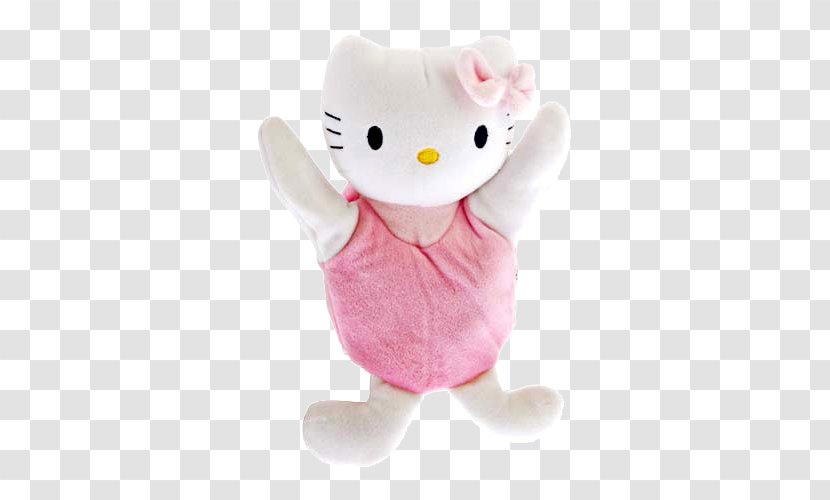 Plush Stuffed Toy Cat Textile - Cartoon - Little Toys Transparent PNG