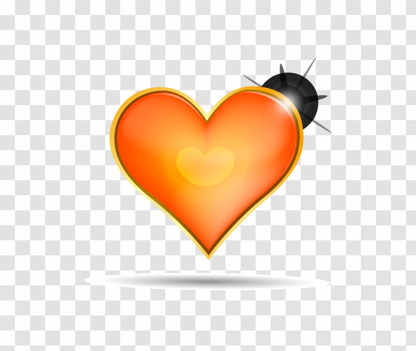 Heart Vector Diagram - Product Design Transparent PNG