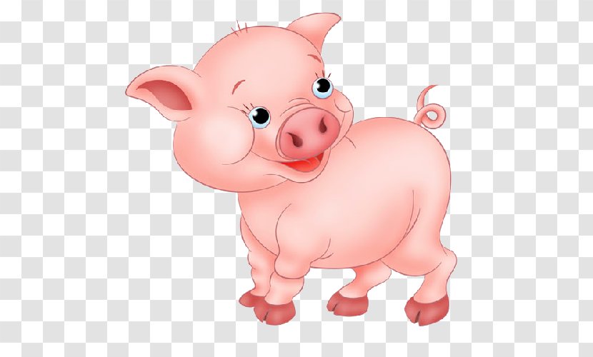 Pig Clip Art - Pink Transparent PNG