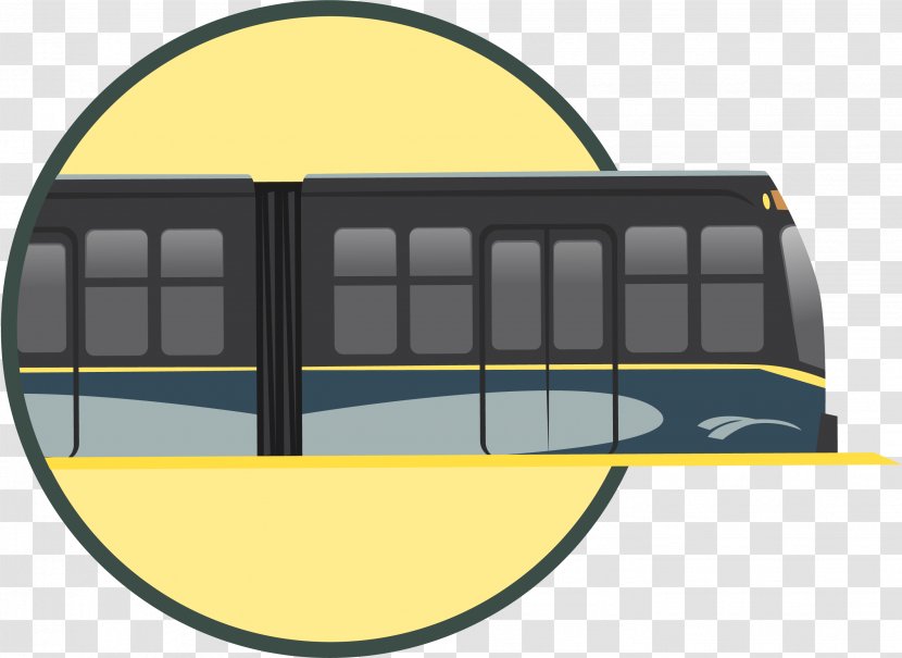 Vancouver Canada Line - School Bus - SkyTrain Rapid Transit Rail TransportDestin Taxi Transparent PNG