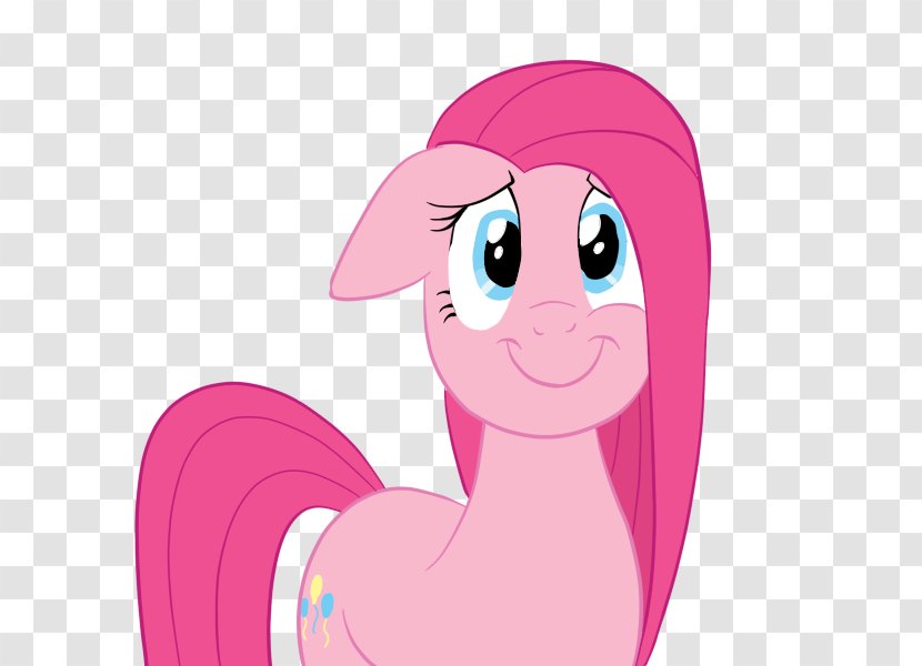 Pinkie Pie Pony Horse Illustration Character - Heart - Dales Filly Transparent PNG