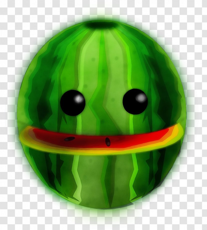 Emoticon - Green - Fictional Character Plant Transparent PNG
