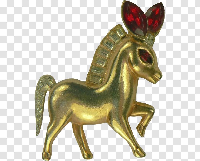 Horse Donkey - Brooch Transparent PNG