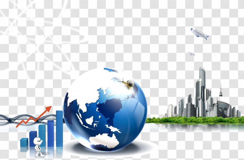 Poster Commercial Finance - Money - Blue Earth Transparent PNG
