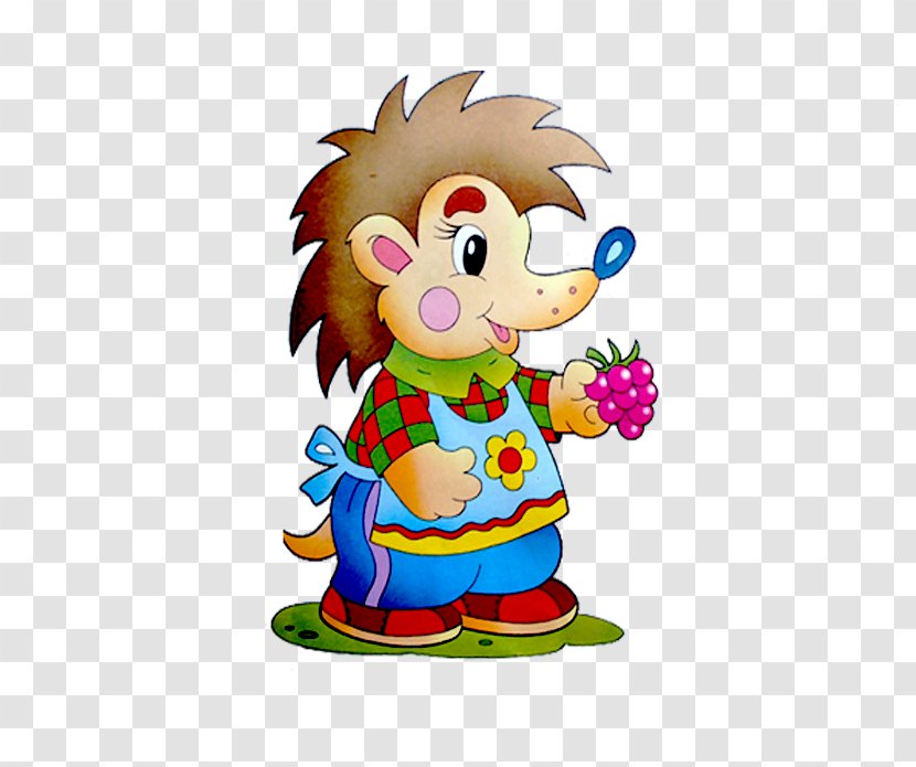 Child Embroidery Yozhik Detskiy Dosugovyy Tsentr Coloring Book Drawing - Kindergarten - Cartoon Hedgehog Transparent PNG