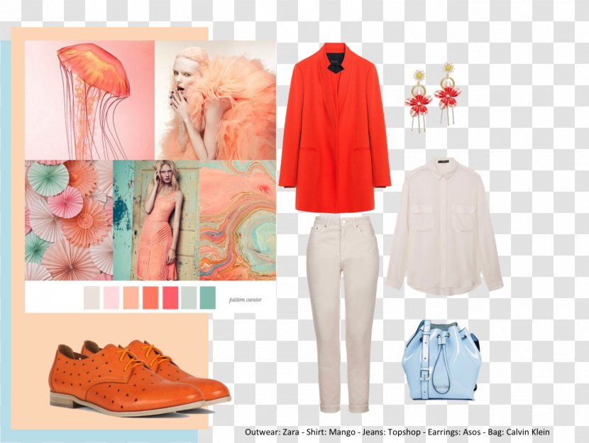 Outerwear Shoulder Pink M Fashion Clothes Hanger - Orange - Design Transparent PNG