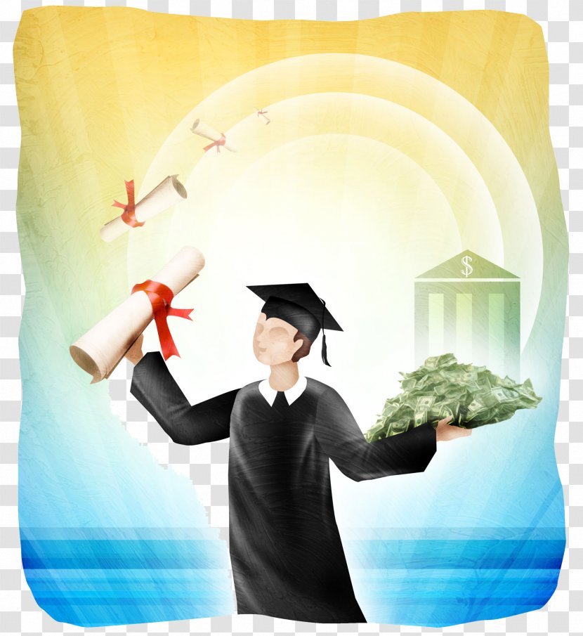 Student Education College FAFSA Scholarship - Loan - A With Bachelor's Certificate And Note Transparent PNG