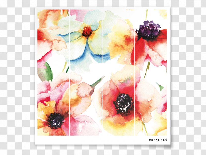 Watercolor Painting Floral Design Drawing Flower - Paint Transparent PNG