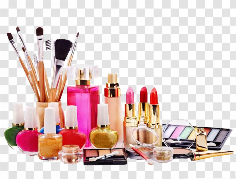 Ingredients Of Cosmetics Beauty Parlour - Makeup Transparent PNG