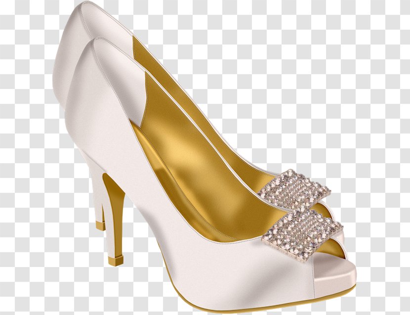 High-heeled Shoe Clip Art Clothing - Wedding Shoes - For Women Transparent PNG