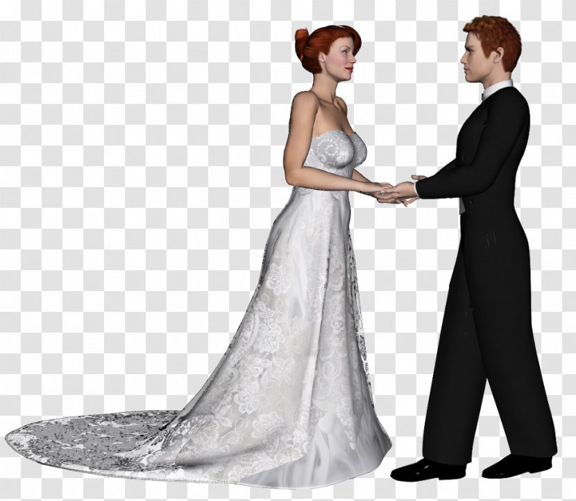 Wedding Invitation Bride Forest Marriage - Cartoon - Groom Transparent PNG