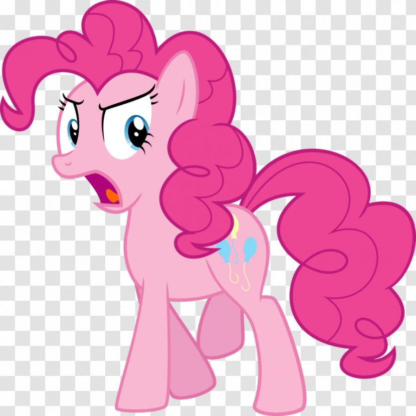 Pinkie Pie Pony Rainbow Dash Rarity Twilight Sparkle - Heart - Brow Transparent PNG