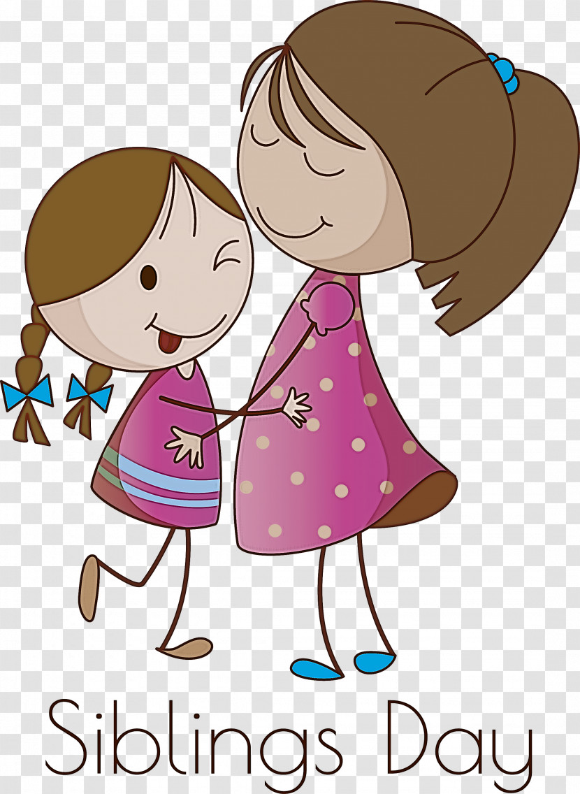 Happy Siblings Day Transparent PNG