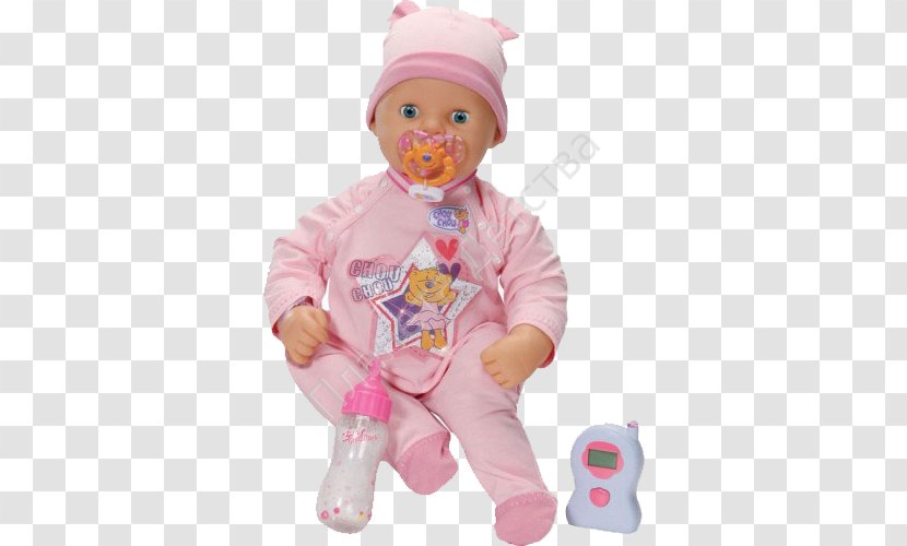 Doll Zapf Creation Toy Infant Baby Born Interactive Transparent PNG