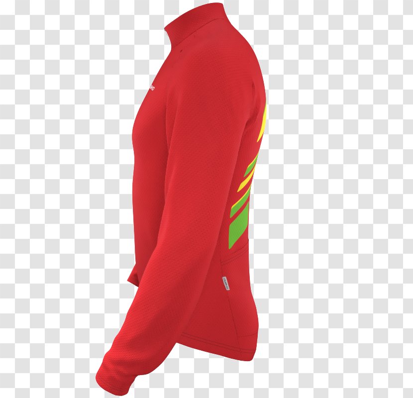 Sleeve Shoulder Jacket Outerwear Sportswear - Red Transparent PNG