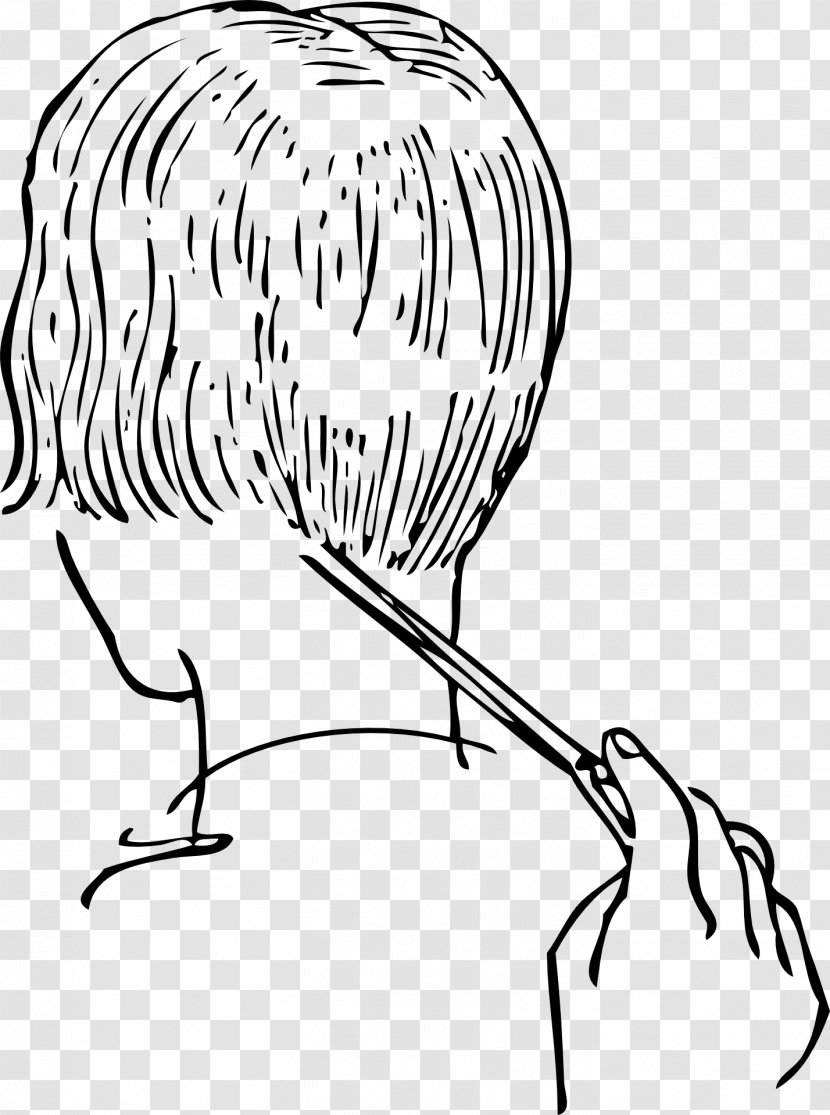 Comb Hairstyle Hair Clipper Cosmetologist Beauty Parlour - Silhouette - Haircut Tool Transparent PNG