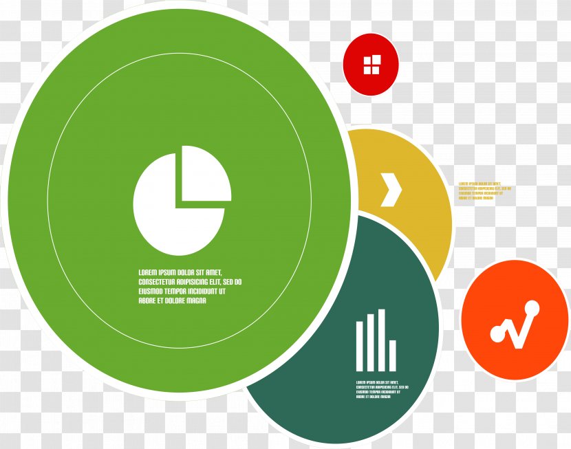 Chart Download - Green - Round Ppt Pattern Transparent PNG