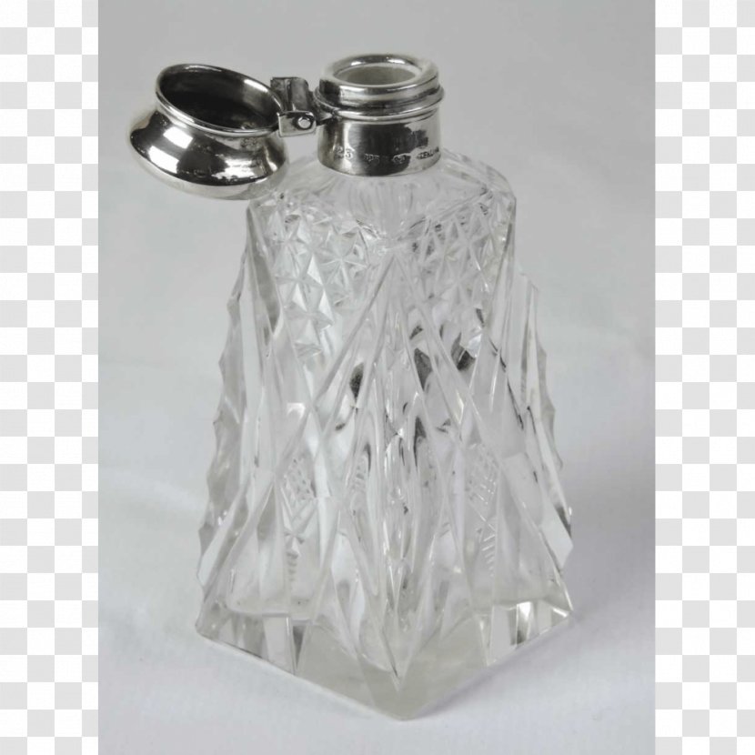Glass Bottle Lead Crystal Lid Transparent PNG