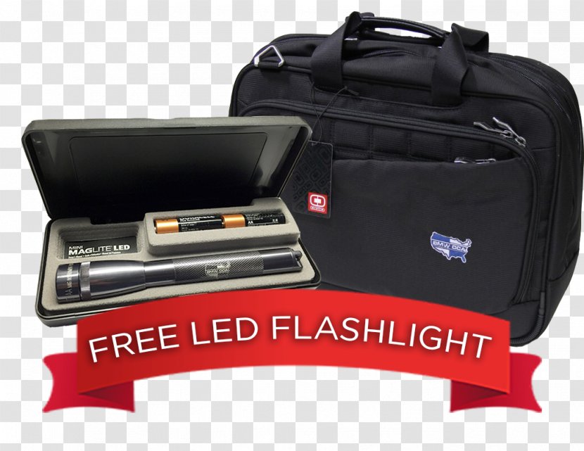 Product Design Brand Bag - Maglite Flashlights Transparent PNG