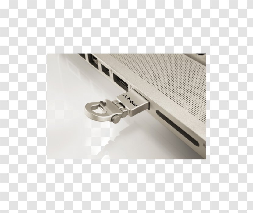 USB Flash Drives Computer Data Storage PNY Technologies Memory - Usb - Metal Hook Transparent PNG