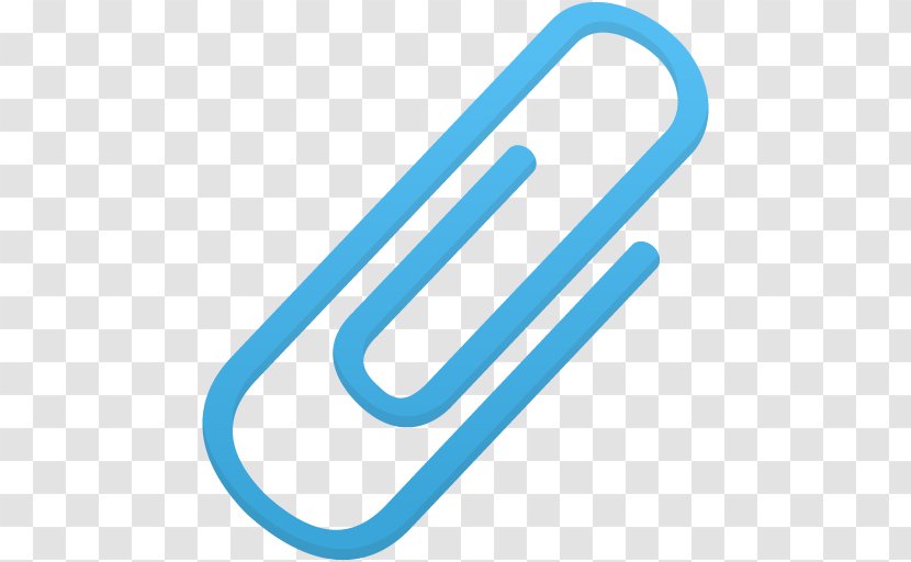 Area Text Material Aqua - Pin - Paperclip Transparent PNG