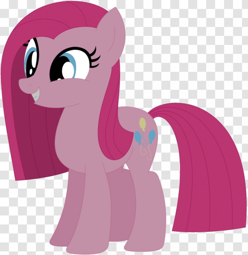 Pony Pinkie Pie DeviantArt - Silhouette Transparent PNG