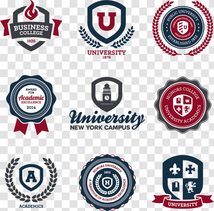 Logo Emblem - European And American University Material Transparent PNG