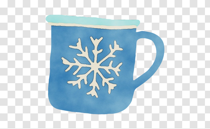 Cobalt Blue / M Snowflake-m Snowflake / M Mug Transparent PNG