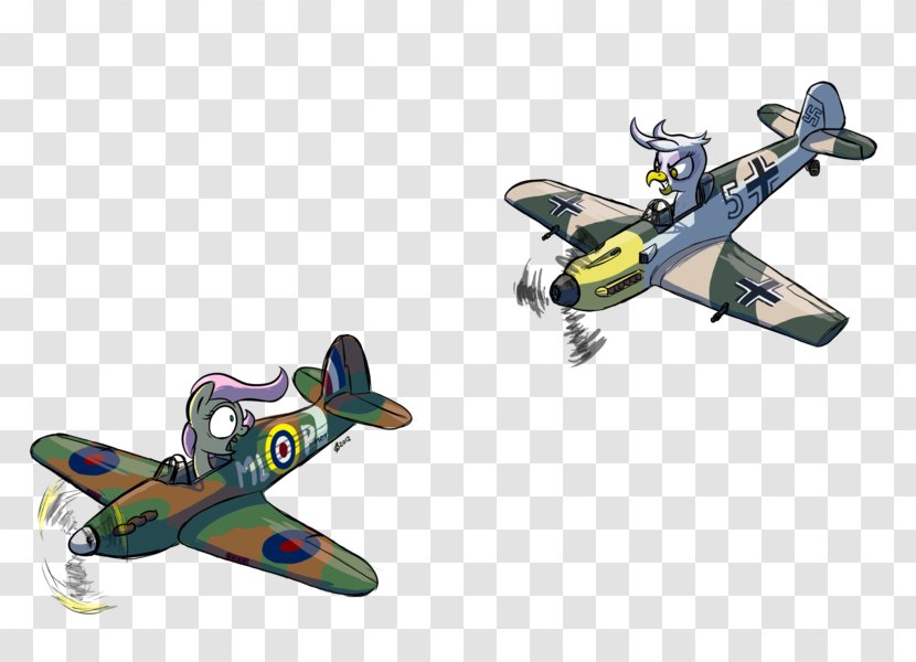 Model Aircraft Airplane Hawker Hurricane Propeller - My Little Pony Friendship Is Magic Transparent PNG