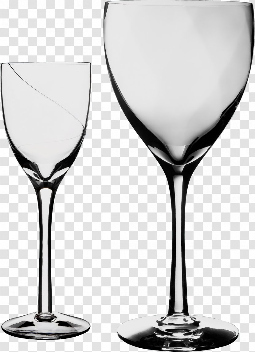 Wine Glass - Wet Ink - Liqueur Distilled Beverage Transparent PNG